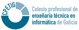 Logotipo do Colexio Profesional de Enxeñaría Técnica en Informática de Galicia